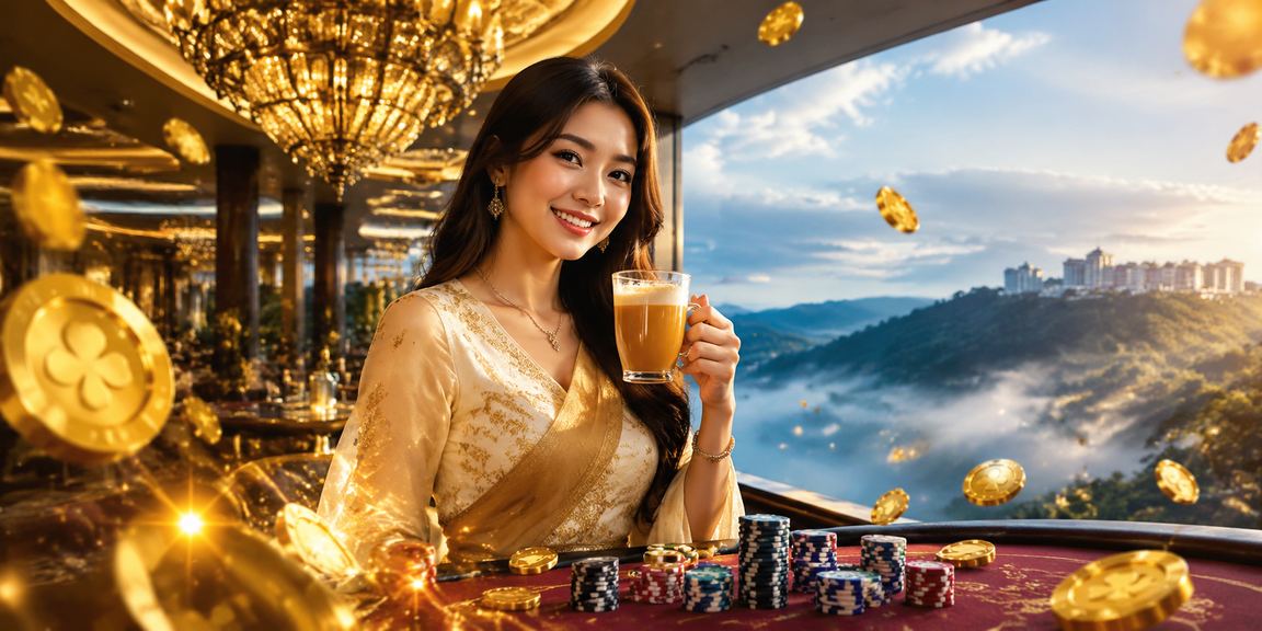 Suasana hiburan kasino dan sukan maya di Genting Highlands Malaysia