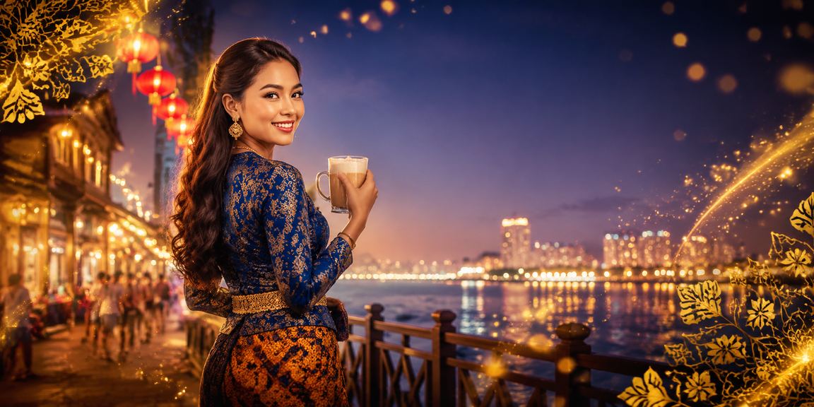 Suasana permainan meja kasino langsung di Melaka Malaysia
