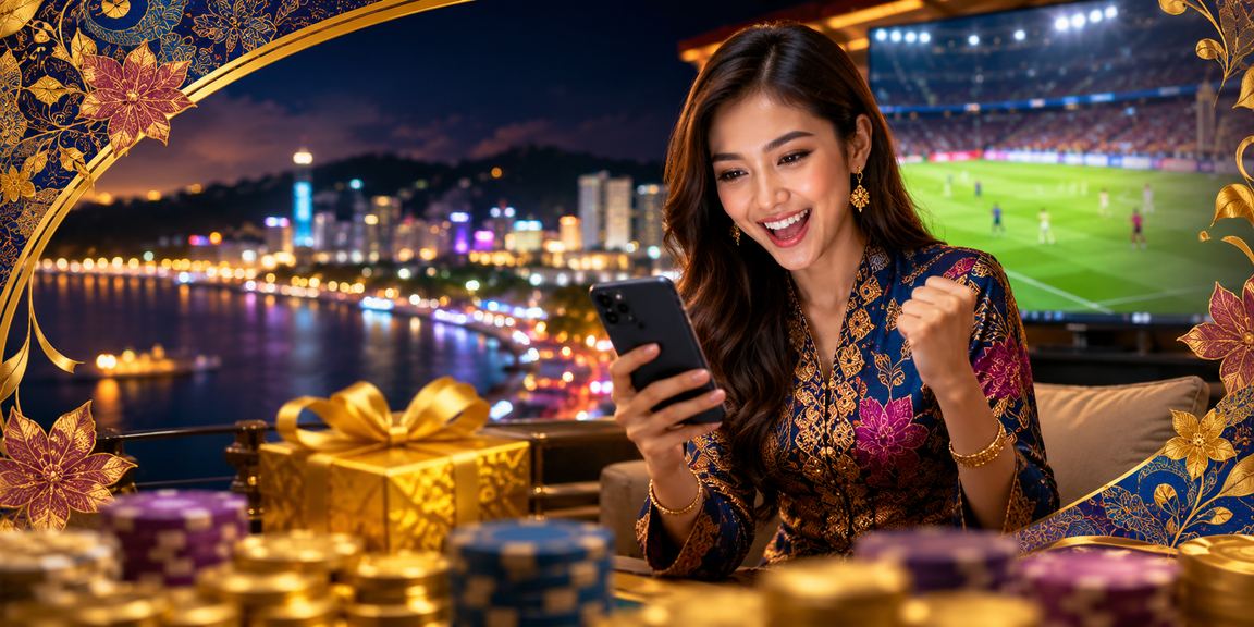 Pengguna Malaysia log masuk ke akaun we1 melalui telefon pintar dengan mudah dan selamat